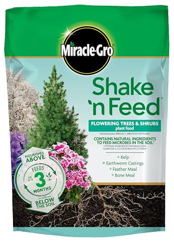 Miracle-Gro Shake 'N Feed Flowering Trees and Shrubs Plant...