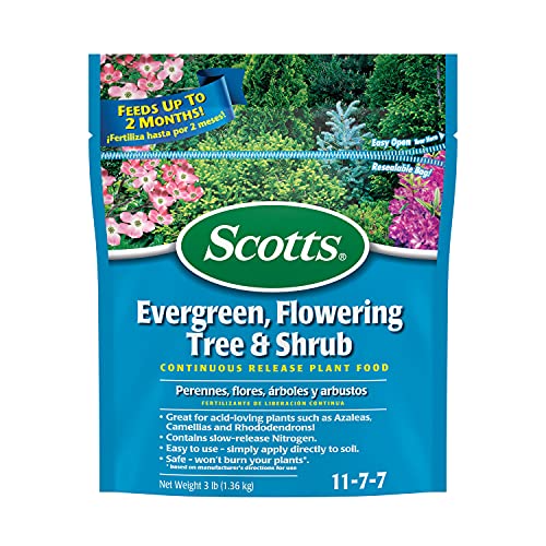 Scotts Evergreen Flowering Tree & Shrub Continuous Release...