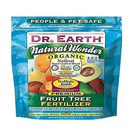 Dr. Earth 708P Organic 9 Fruit Tree Fertilizer In Poly Bag,...