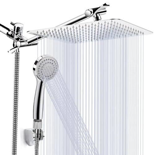 kaqinu Shower Head , 8 Inch High Pressure Rainfall Shower...