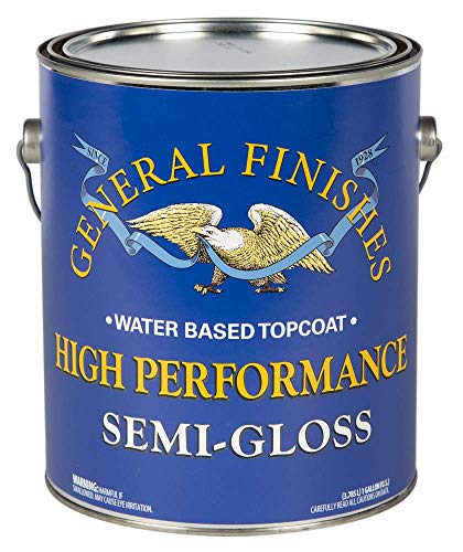 General Finishes High Performance Water Based Topcoat, 1...
