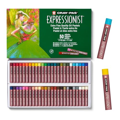 SAKURA Cray-Pas Expressionist Oil Pastel Set - Soft Oil...