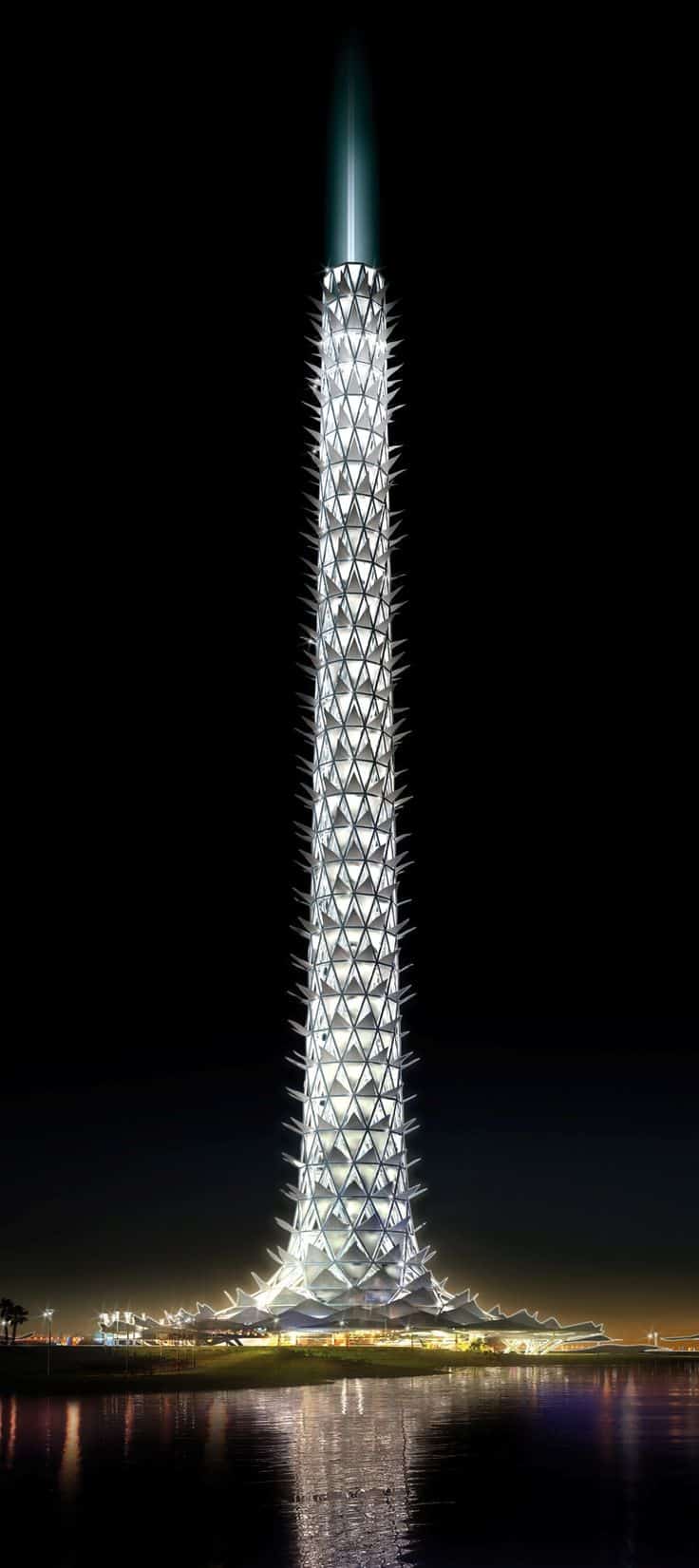#30 THE ZABEEL TOWER IN DUBAI IS AN UNCONVENTIONAL  STRUCTURE TRANSFORMED IN LANDMARK THROUGH ITS ELONGATED SHAPE