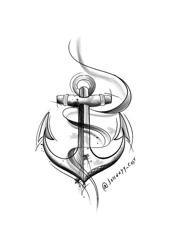 Anchor Tattoo Drawings