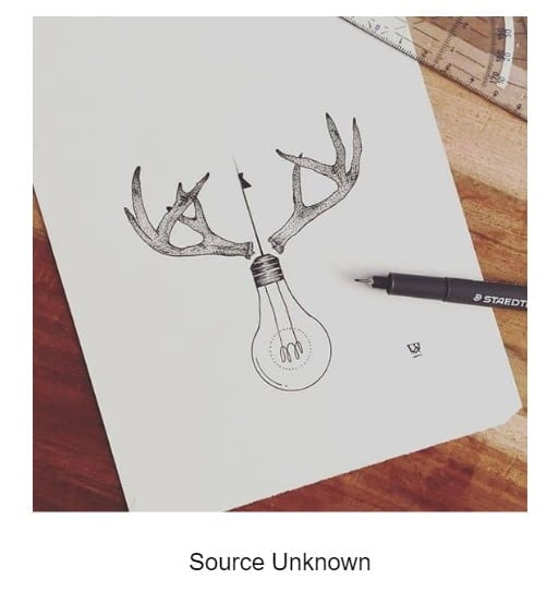 Bulb With Antlers