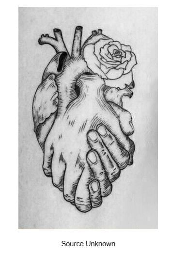 Heart-Formed Hands