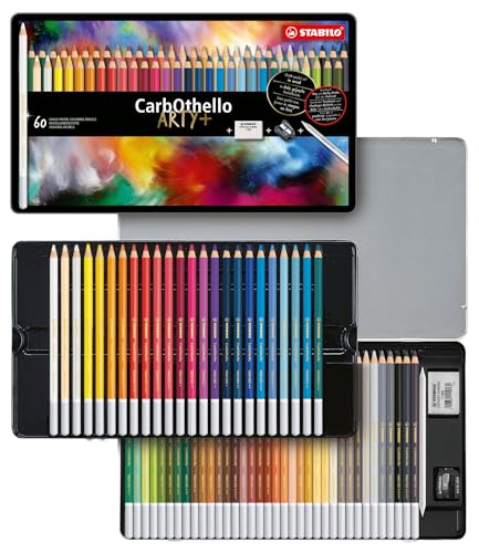STABILO Chalk-Pastel Artist Colored Pencil CarbOthello ARTY...