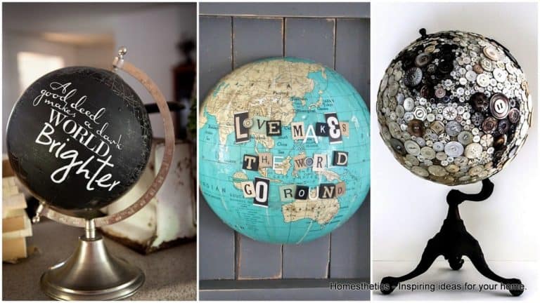 How To Repurpose A Globe In A Fun Way