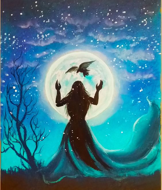 Girl In The Moonlight