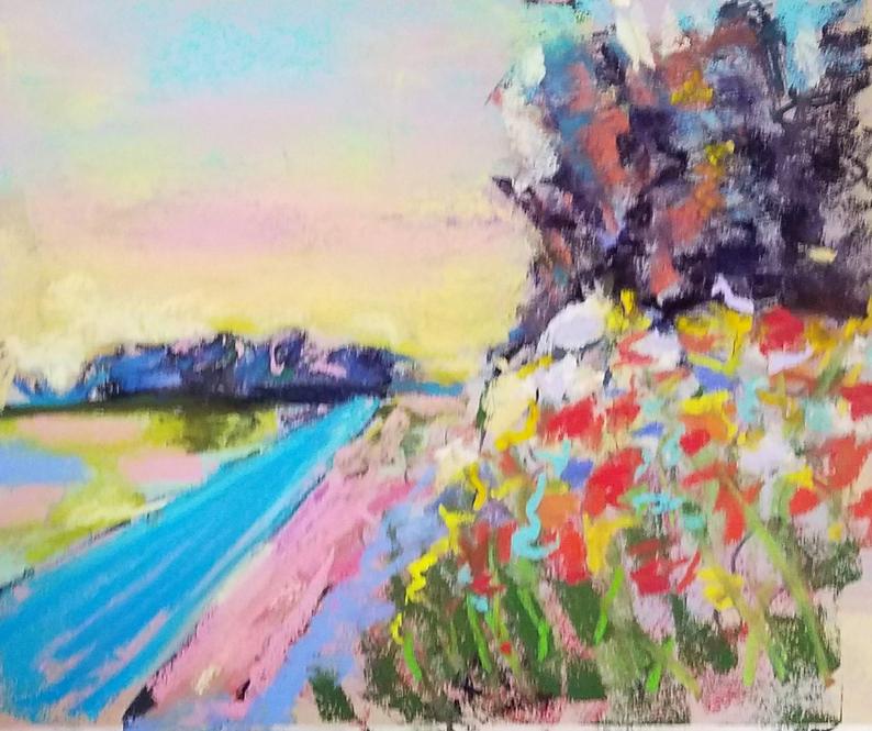 Abstract Wildflowers 