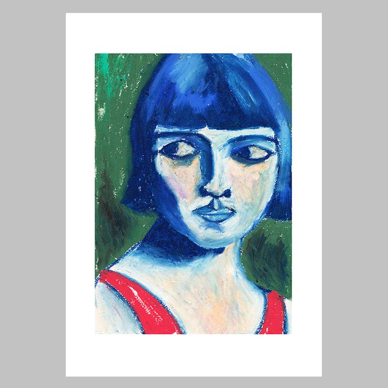 Expressive Portrait Art