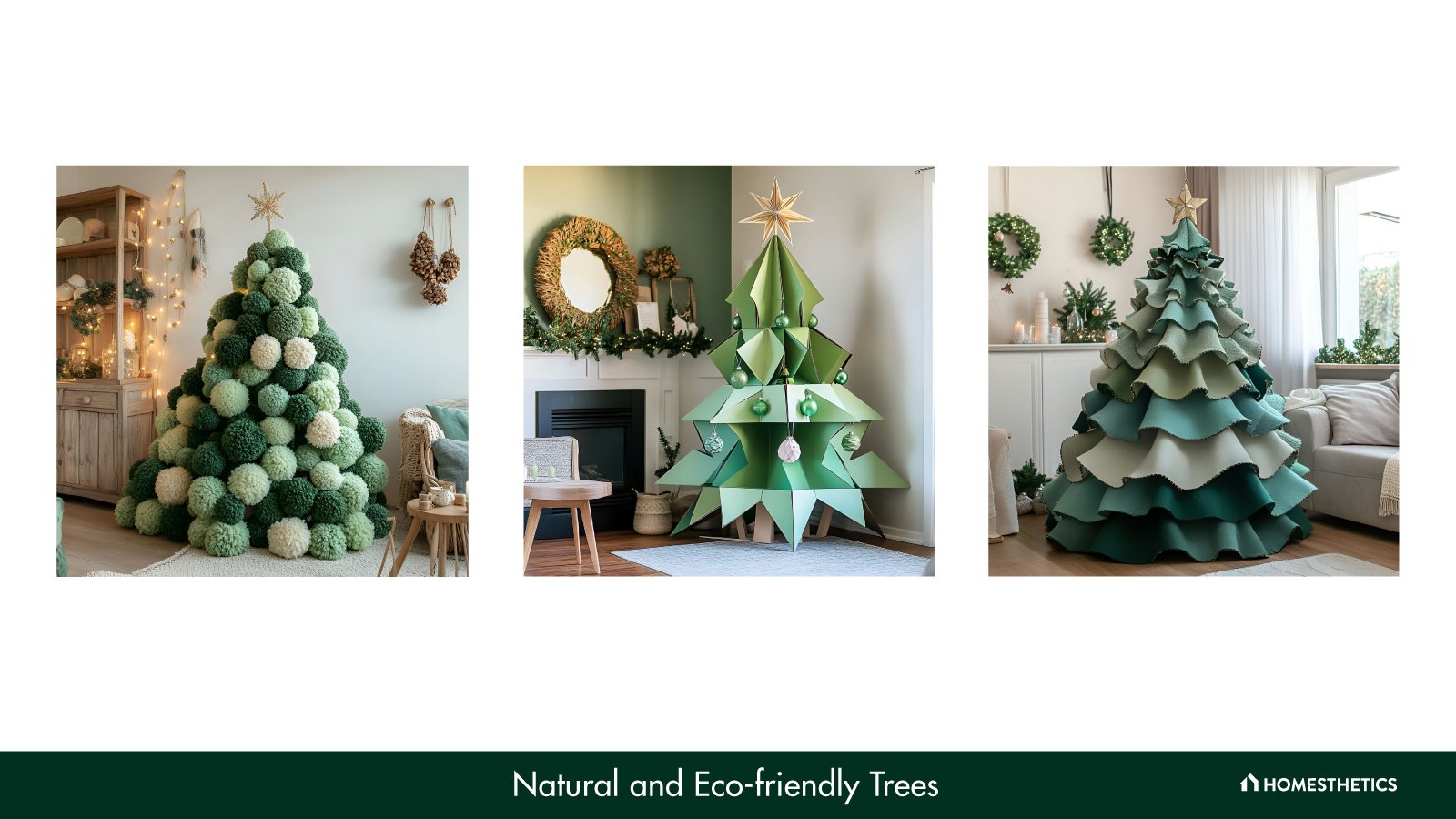 30 Natural & Eco-Friendly Trees for a Sustainable Holiday Season 30 Natural & Eco-Friendly Trees for a Sustainable Holiday Season
