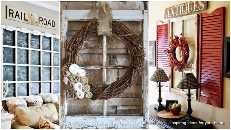 Repurposed Window Ideas