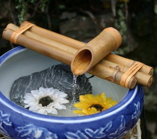 Bamboo Water Feature