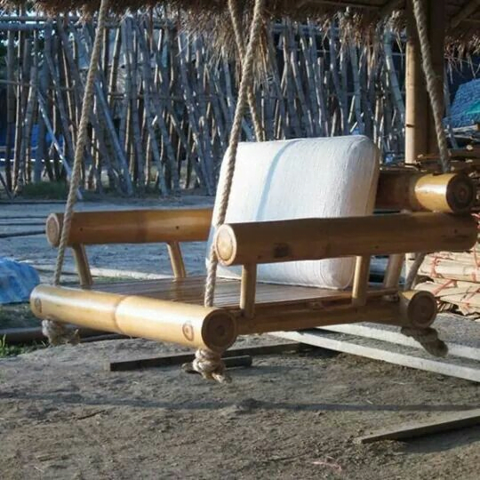 DIY Bamboo Swing
